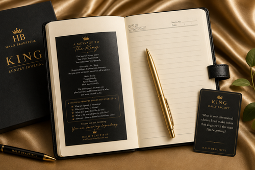 Halo Beautiful KING Luxury Journal