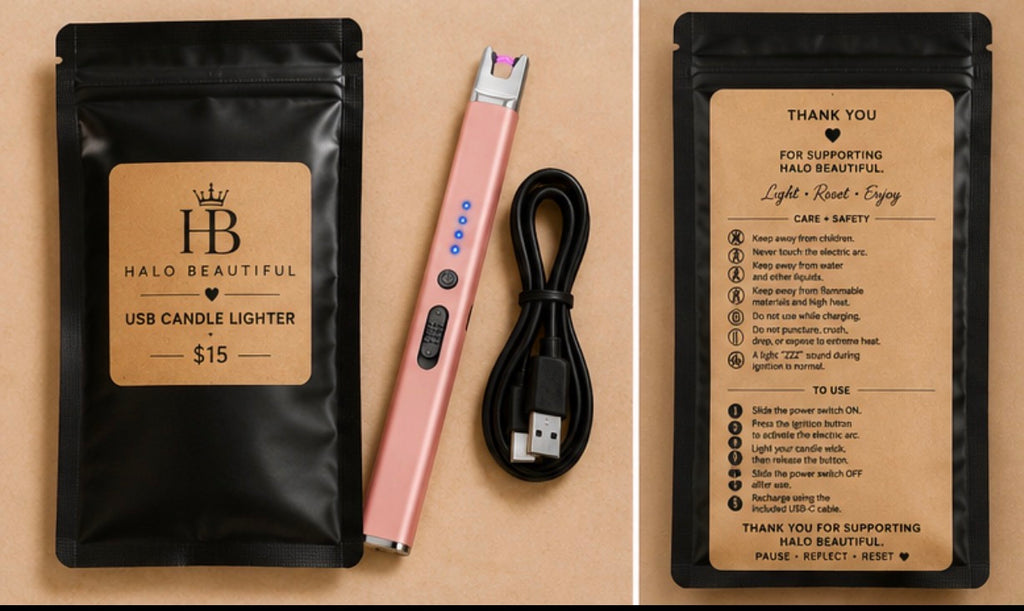Halo Beautiful USB Rechargeable Candle Lighter
