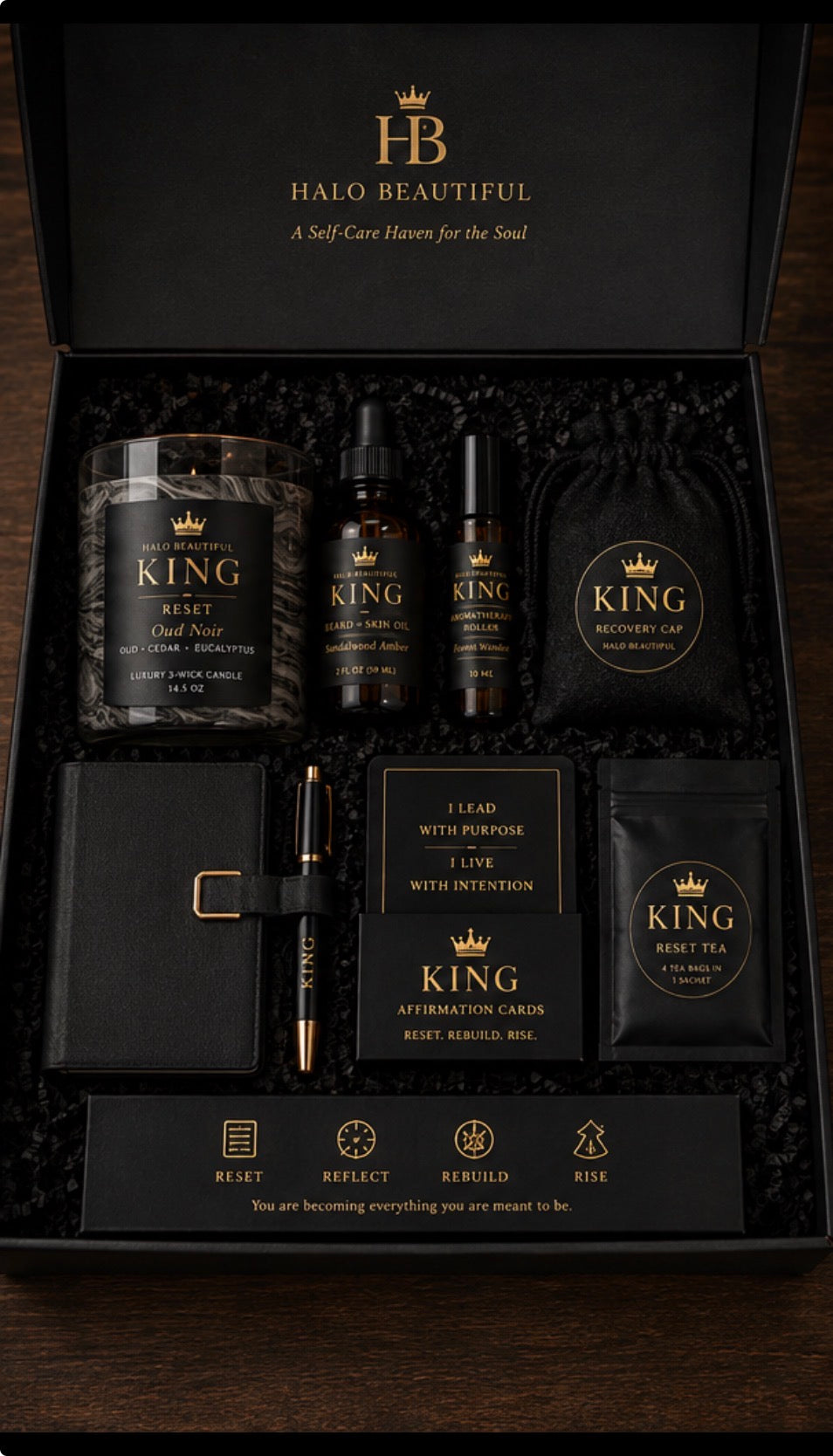 Men’s Halo Beautiful Gift Box | KING Collection