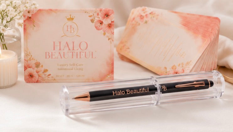 Halo Beautiful Luxury Pen | Rose Gold Signature Collection