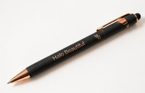 Halo Beautiful Luxury Pen | Rose Gold Signature Collection
