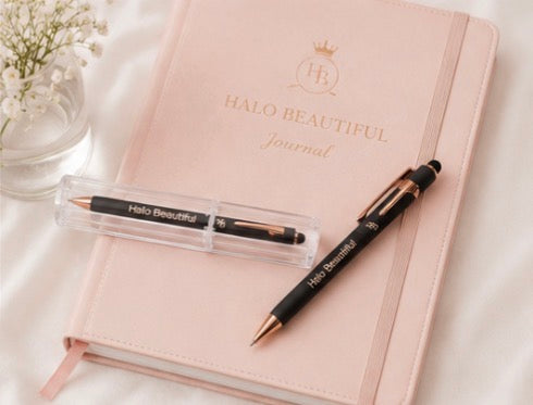 Halo Beautiful Luxury Pen | Rose Gold Signature Collection