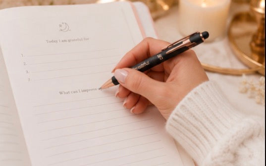Halo Beautiful Luxury Pen | Rose Gold Signature Collection