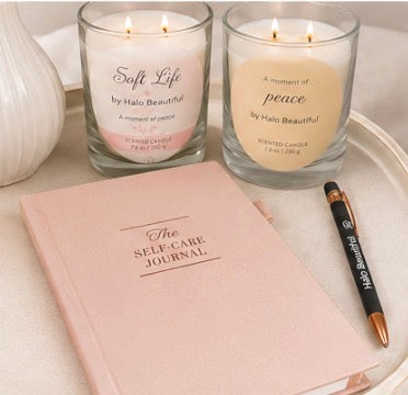 Halo Beautiful Soft Life Reset Journal | Guided Reflection & Self-Care