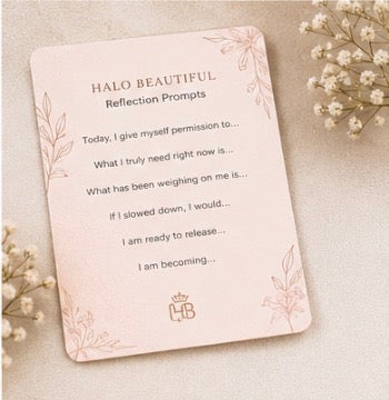 Halo Beautiful Soft Life Reset Journal | Guided Reflection & Self-Care